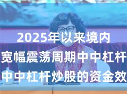 2025年以来境内外股市在宽幅震荡周期中中杠杆炒股的资金效率
