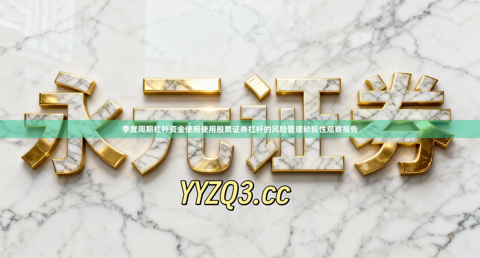 季度周期杠杆资金使用使用股票证券杠杆的风险管理阶段性观察报告