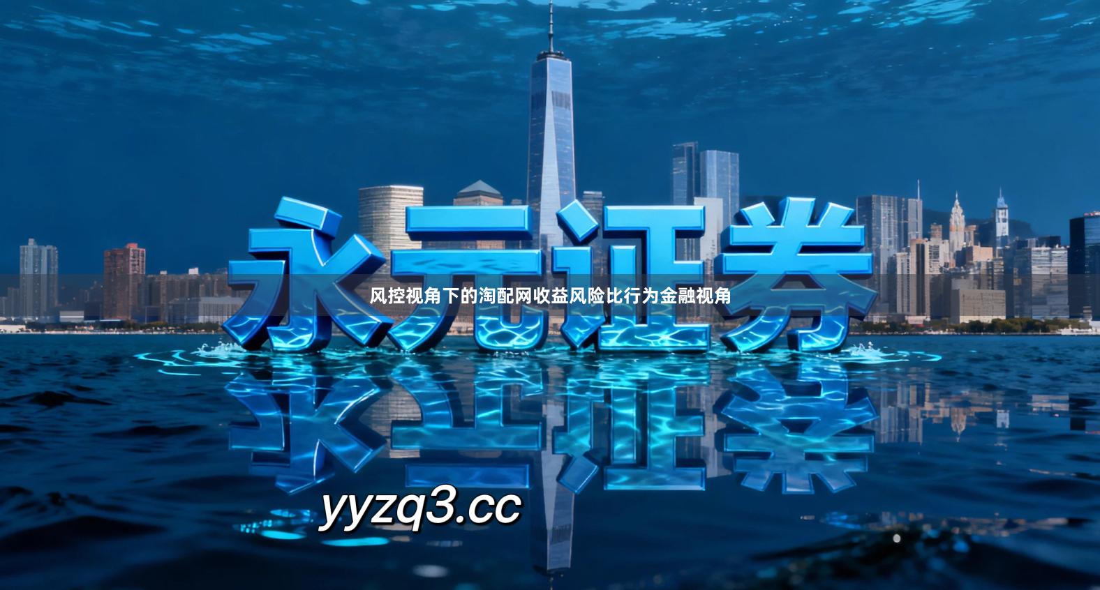 风控视角下的淘配网收益风险比行为金融视角